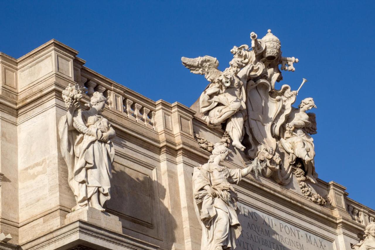 Trevi Ab Aeterno - Amazing View Of The Trevi Fountain Apartamento Roma Exterior foto